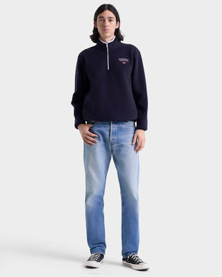 Nautical Polar Quarter Zip Men - Navy