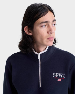 Nautical Polar Quarter Zip Men - Navy