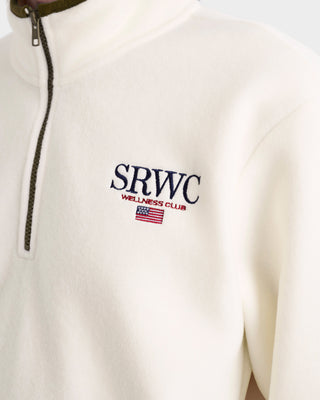 Nautical Polar Quarter Zip Men - Ecru