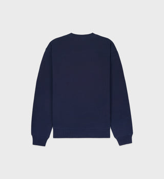 Crewneck Motion Club - Marine/Blanc