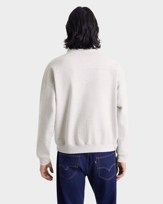 BH Crest Quarter Zip - Heather Gray/Navy