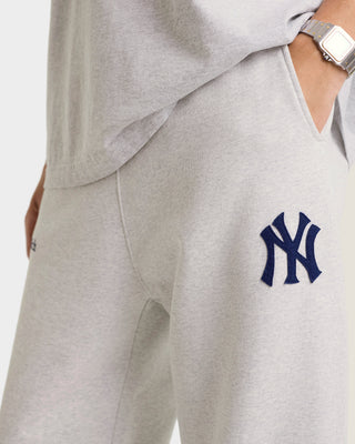 Heritage Yankees Serif Sweatpant - Heather Gray/Navy