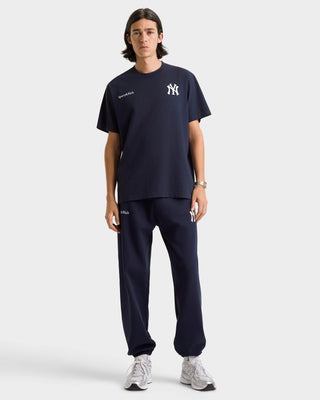 Heritage Yankees Serif Sweatpant - Navy/White