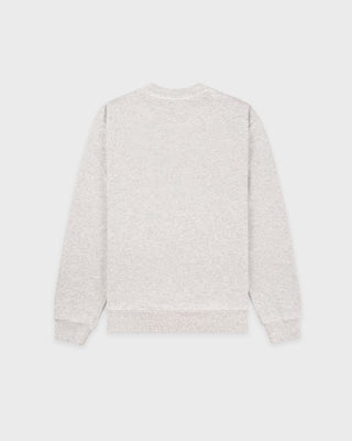 Crewneck New York - Gris chiné/Marine