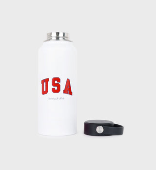 USA Bottle - White/Sports Red/ Navy