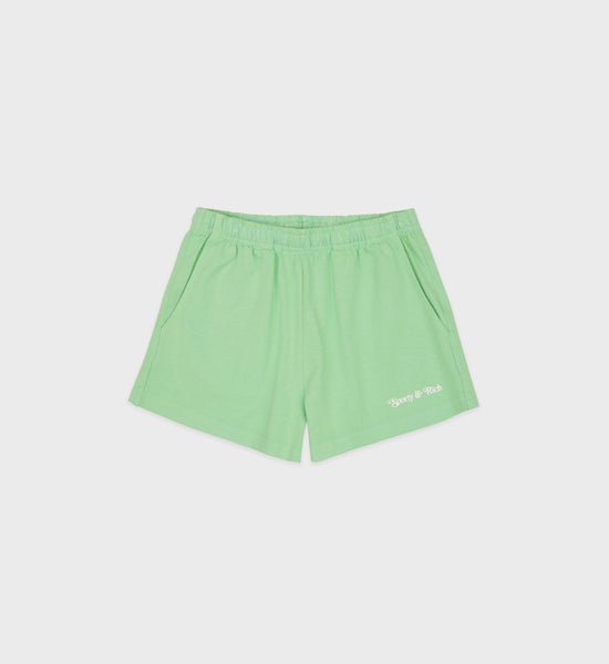 NY Tennis Club Disco Short - Washed Kelly/White