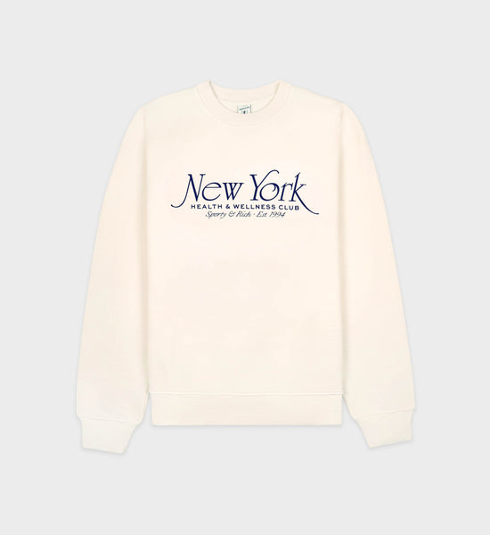 Crewneck NY 94 - Crème/Marine