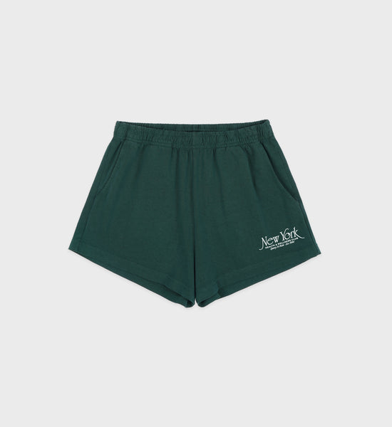 NY 94 Disco Short - Forest/White