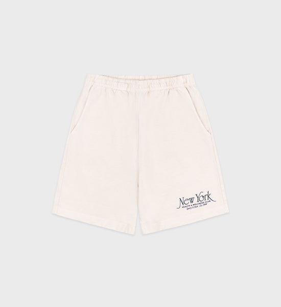 NY 94 Gym Short - Cream/Navy