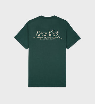 NY 94 T-Shirt - Forest/Cream