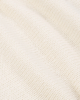 NY Crest Knitted Turtleneck - Ecru