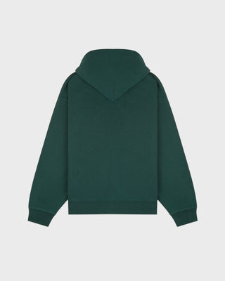 NY Crest Embroidered Hoodie - Forest