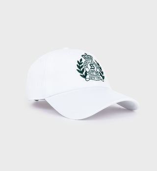 H&W Crest Hat - White/Alpine