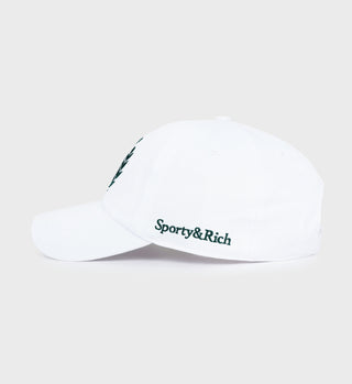 H&W Crest Hat - White/Alpine