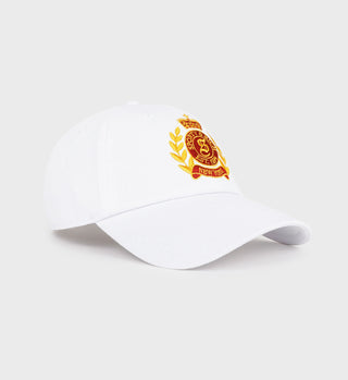 NY Crest Hat - White/Gold