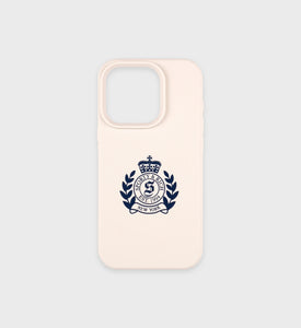 NY Crest iPhone Case - Cream