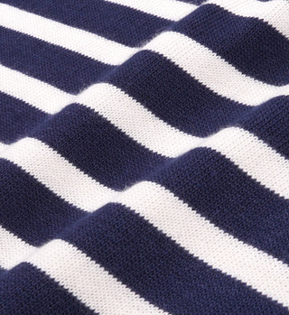 NY Crest Mariniere - Navy Stripe