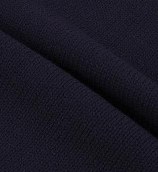 NY Crest Knitted Crewneck - Navy