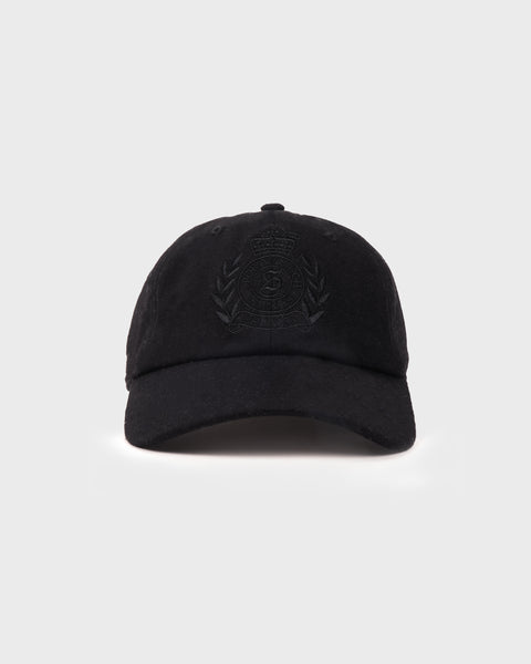 NY Crest Wool Hat - Black