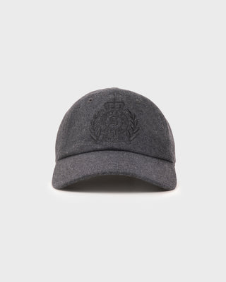 NY Crest Wool Hat - Cool Gray