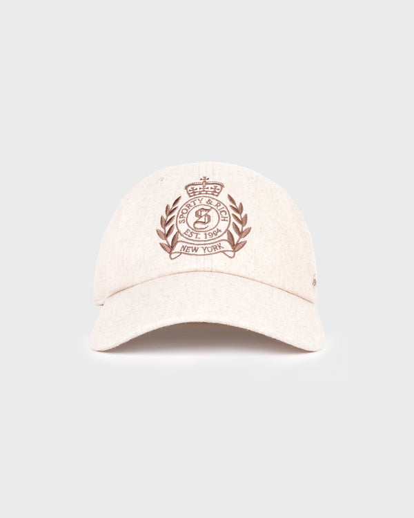 NY Crest Wool Hat - Tapioca