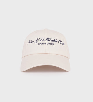 Casquette NY Health Club - Crème/Marine