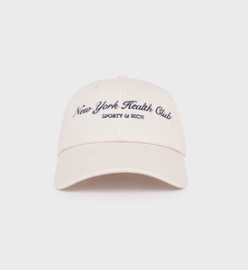 NY Health Club Hat - Cream/Navy