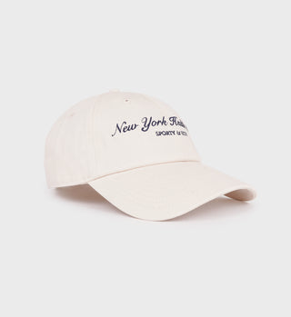 Casquette NY Health Club - Crème/Marine