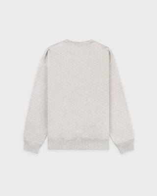 Crewneck NY Minute Brodé - Gris chiné/Marine