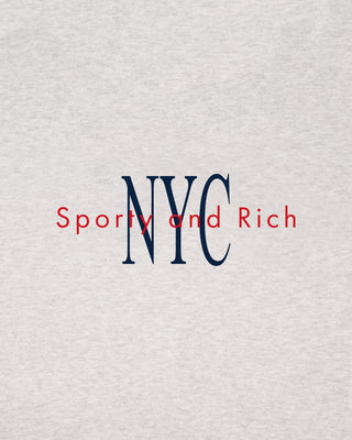 NY Minute Sweatpant - Heather Gray/Navy