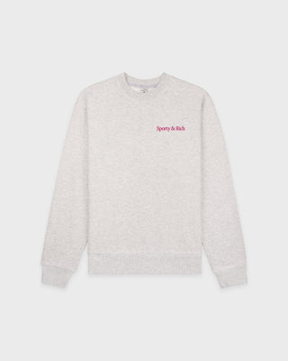 NY Motion Crewneck - Heather Gray/Berry/Azure