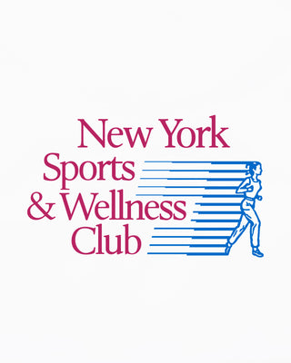 NY Motion Disco Short - White/Berry/Azure