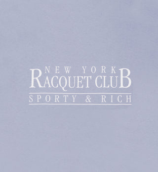 NY Racquet Club T-Shirt - Washed Periwinkle/White