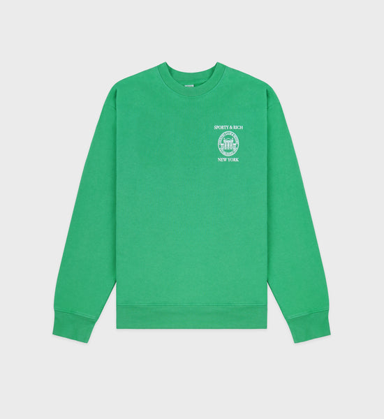 NY Resort Crewneck - Verde/White