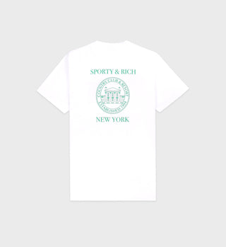 NY Resort T-Shirt - White/Verde