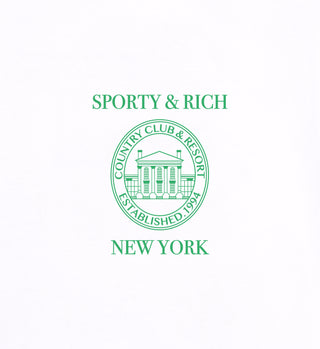 NY Resort T-Shirt - White/Verde