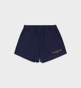 NY Tennis Club Disco Short - Navy/Gold