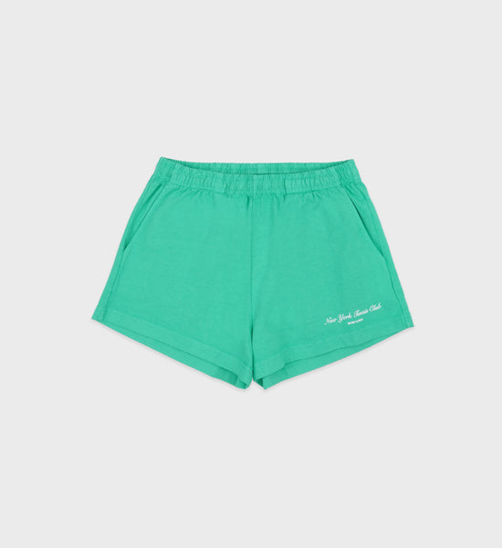 NY Tennis Club Disco Short - Caribbean/White