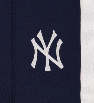 Yankees Serif Track Pants - Navy/White