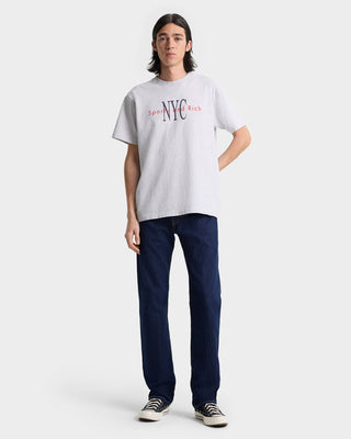 NY Minute T-Shirt - Heather Gray/Navy