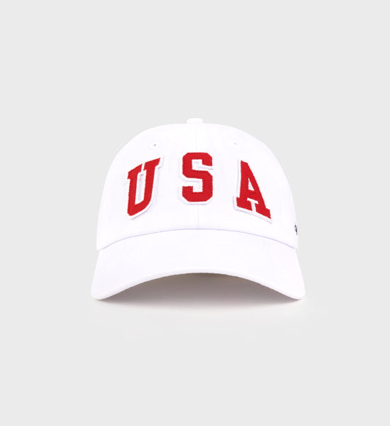 Casquette USA - Blanc/Rouge Sport/Marine