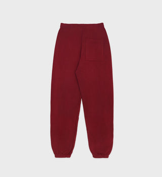 Vendome Sweatpant - Merlot/White