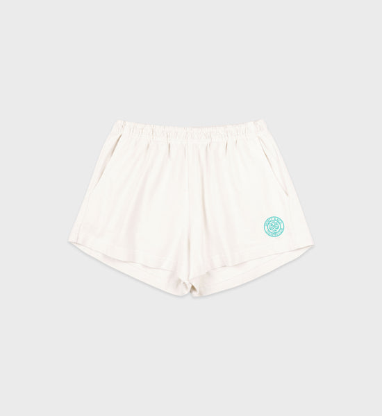 Paris Country Club Disco Short - Coconut/Caribbean