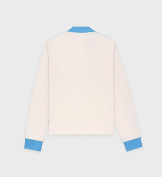 Soccer Jersey - Cream/Baby Blue