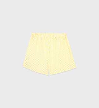 SRC Poplin Short - Yellow Striped