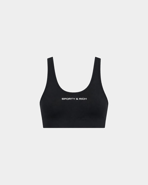 Florian Bold Logo Active Bra - Black