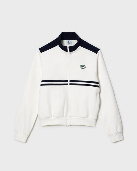 Piqué Track Jacket - Farine/Marine