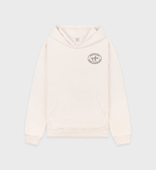 Riding Club Hoodie - Cream/Chocolate