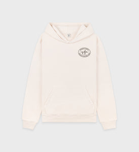 Riding Club Hoodie - Cream/Chocolate