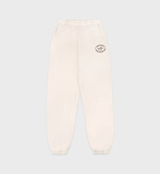 Riding Club Sweatpant - Cream/Chocolate